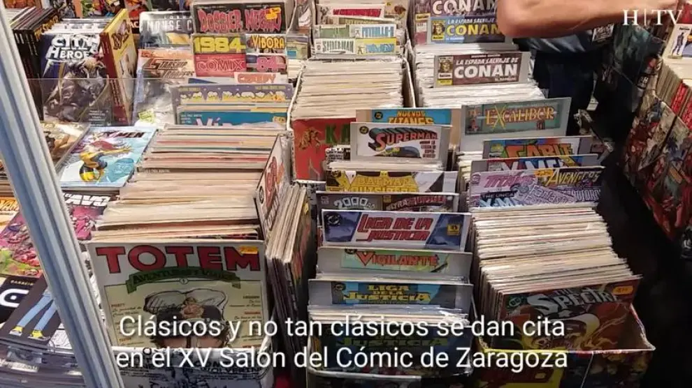 Superhéroes y villanos unidos en el Salón del Cómic de Zaragoza