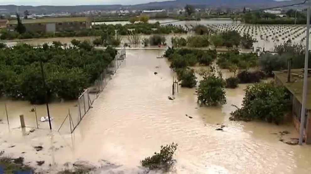 La región de Murcia sufre las peores inundaciones en décadas