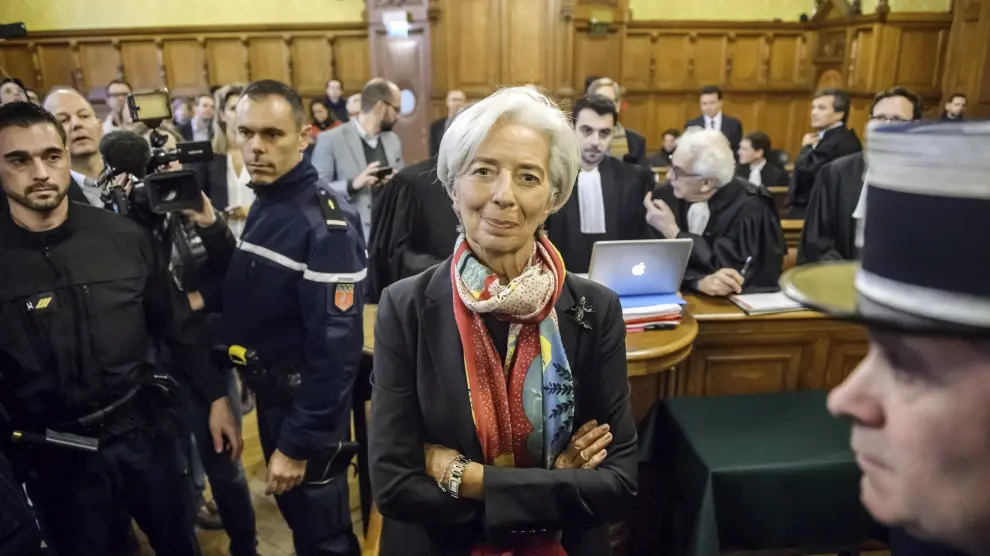 La directora gerente del FMI, Christine Lagarde, culpable de negligencia en el 'caso Tapie'