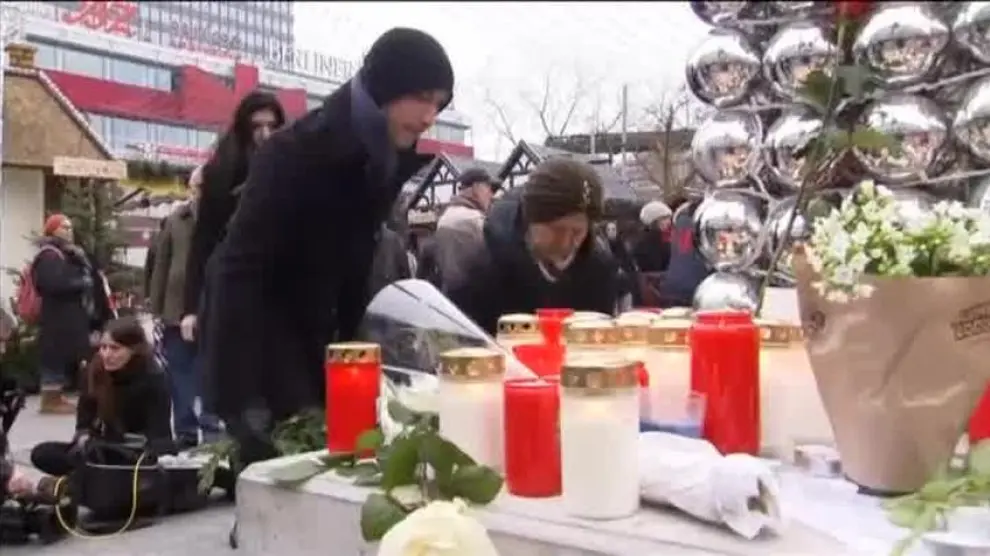 Conmoción entre los berlineses por el atentado contra el mercado navideño