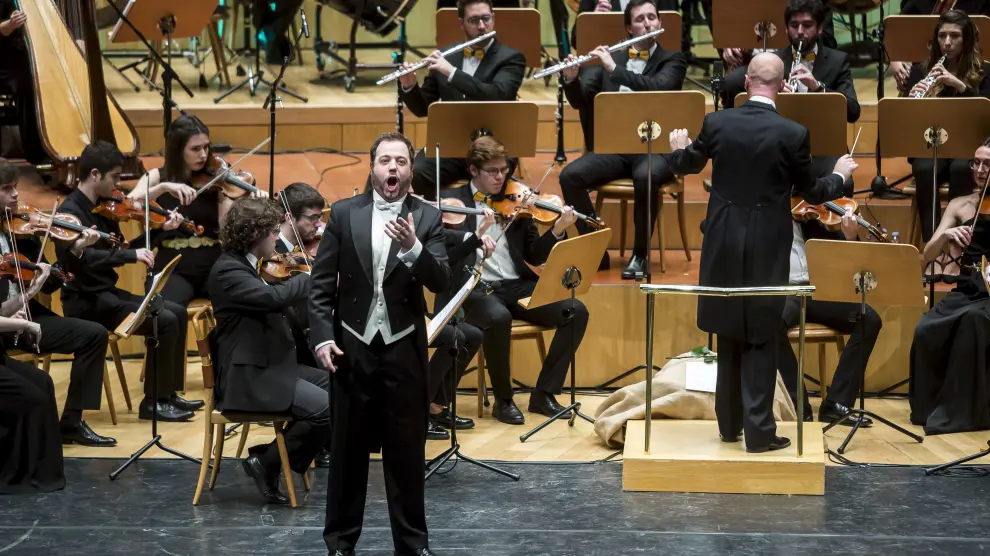 Imagen del concierto de Año Nuevo de la Orquesta Sinfónica Goya