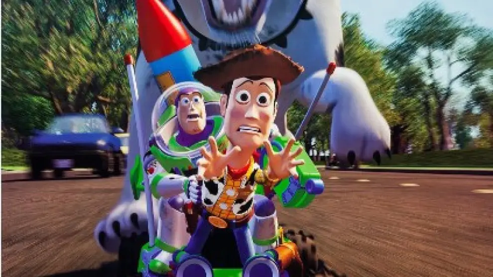 'Toy Story', la primera película animada enteramente por ordenador se estrenó en 1995