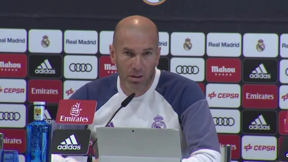 Zidane: "Esperamos un partido duro contra el Sevilla"