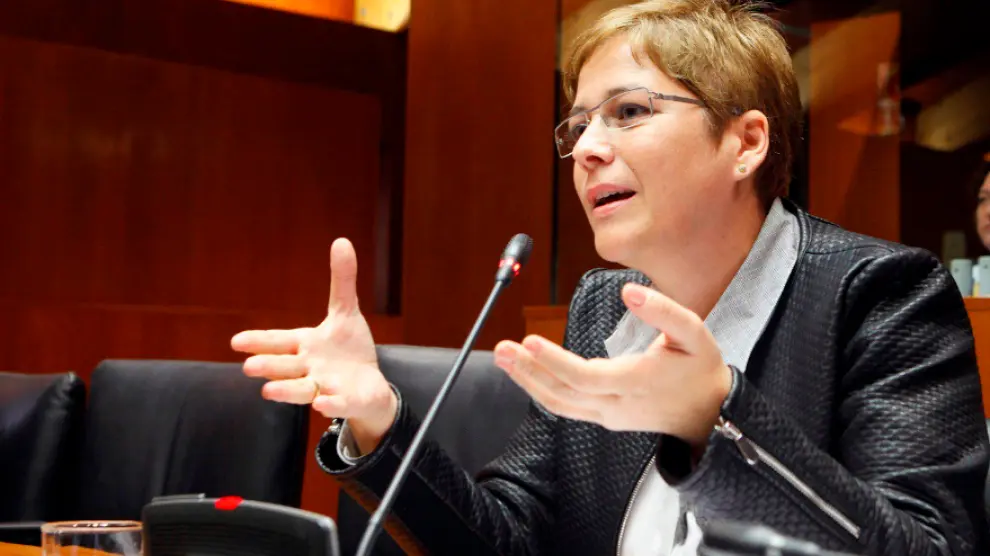 La diputada del Partido Aragonés Berta Zapater.