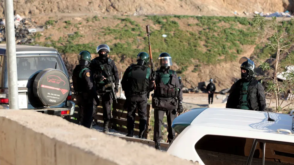 Imagen de archivo de una operación policial contra el yihadismo