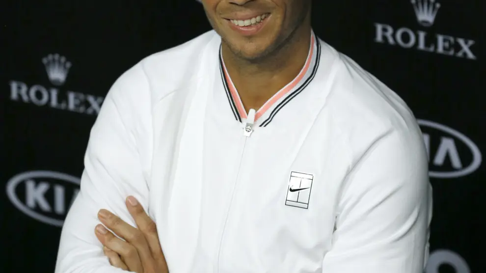 Rafa Nadal: "Estoy feliz porque juego al tenis"