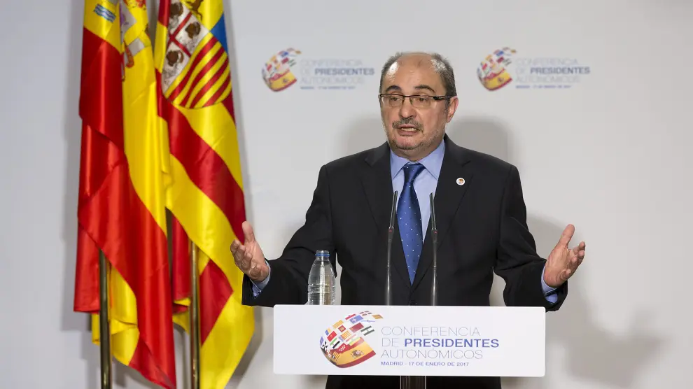 El presidente de Aragón, Javier Lambán.