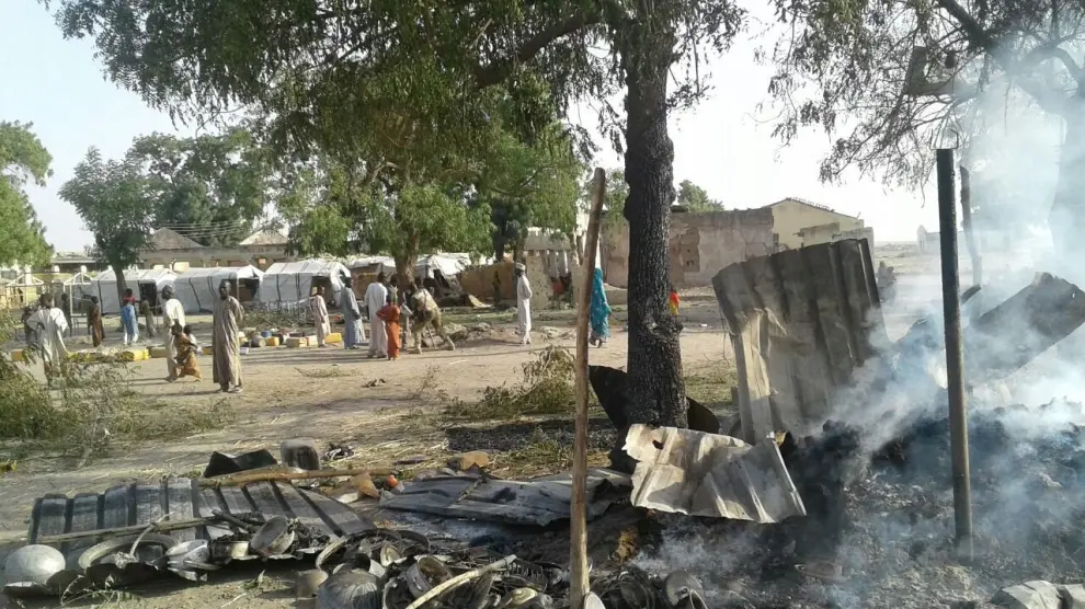 Más de 50 muertos en un bombardeo en Nigeria