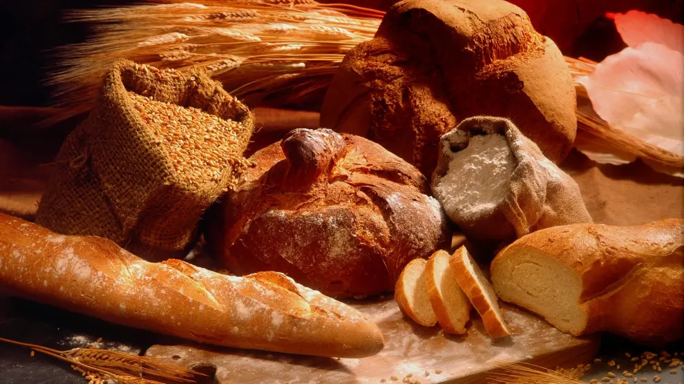 Distintos tipos de pan.
