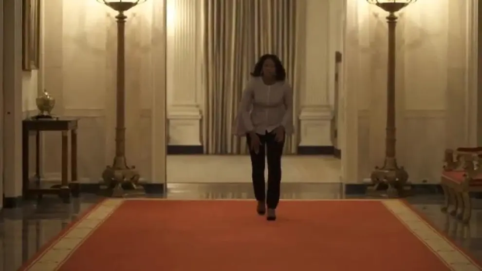 Michelle Obama da el último paseo por la Casa Blanca