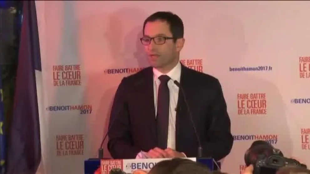Benoît Hamon triunfa en la primera vuelta de las primarias socialistas francesas