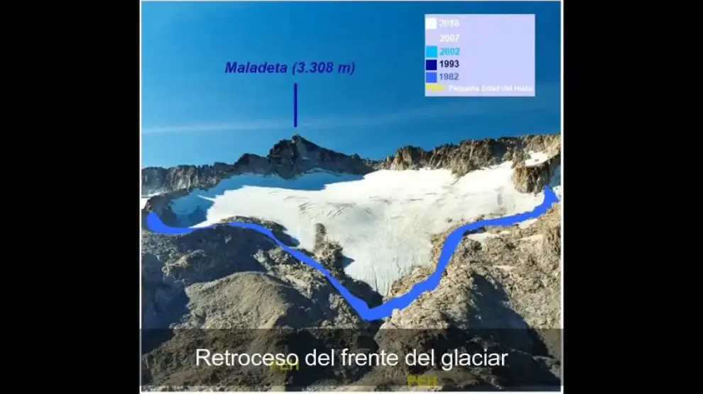 Glaciares de Aneto y Maladeta