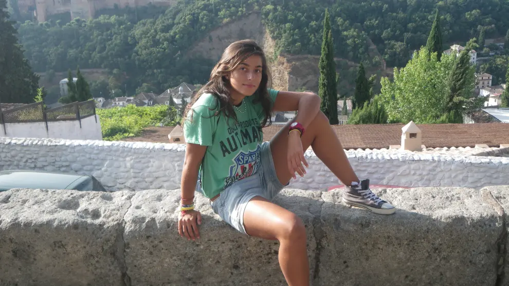 La zaragozana Yasmina Escudero, de 19 años, será la voz de Aldeas Infantiles ante la ONU.