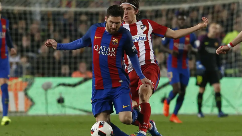 El partido cambio cuando entró más en juego Messi.