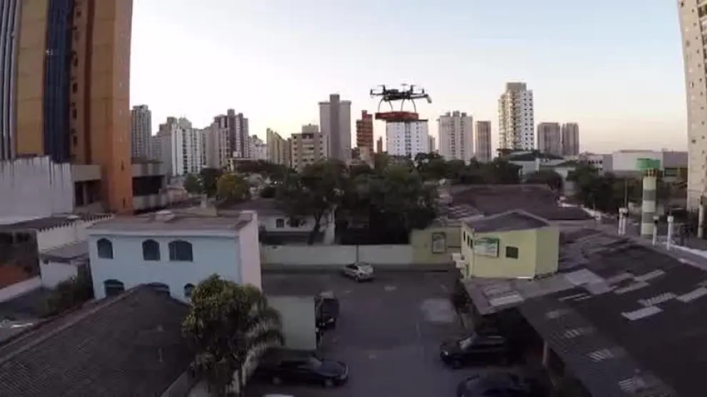 Un dron- taxi surcará los cielos de Dubái a partir de julio