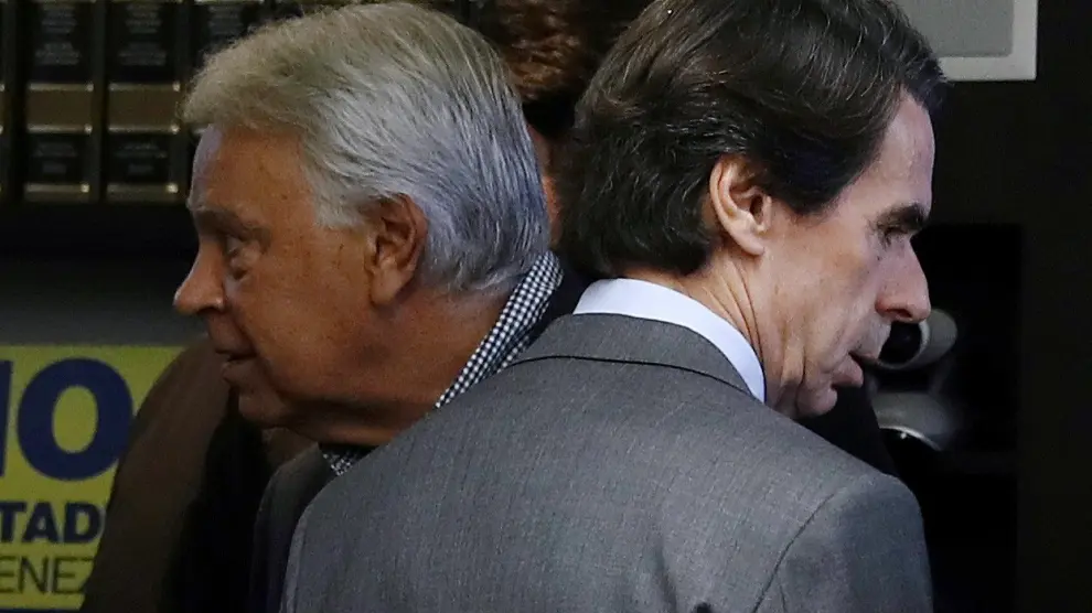 González y Aznar, juntos piden la liberación de Leopoldo López