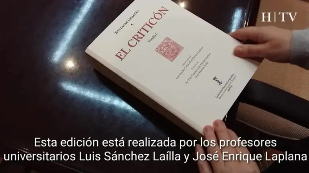 La Institución Fernando el Católico celebra sus 3.500 publicaciones con una edición de 'El Criticón'