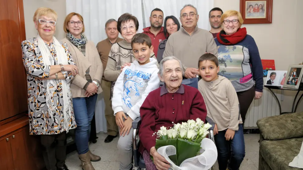 Petra Godia celebró su cumpleaños rodeada de su familia