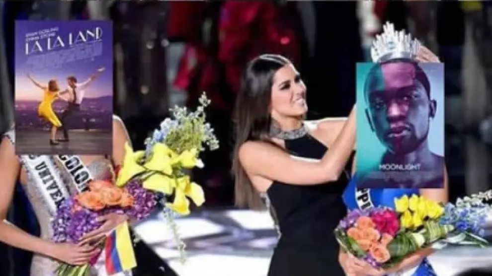 Los memes jugaron con el error cometido también el Miss Universo 2015