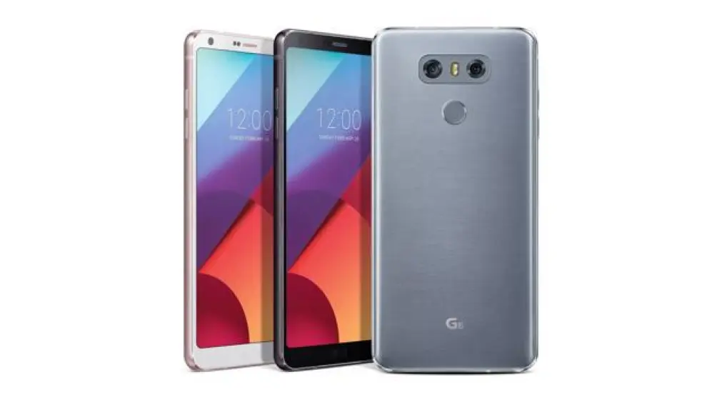 LG G6. Todo pantalla y doble cámara. Con el G6, LGrectifica tras el escaso éxito cosechado con su teléfono modular. Con cristal delante y detrás, tiene un diseño muy elegante y la pantalla Quad HD ocupa el 84% del frontal.