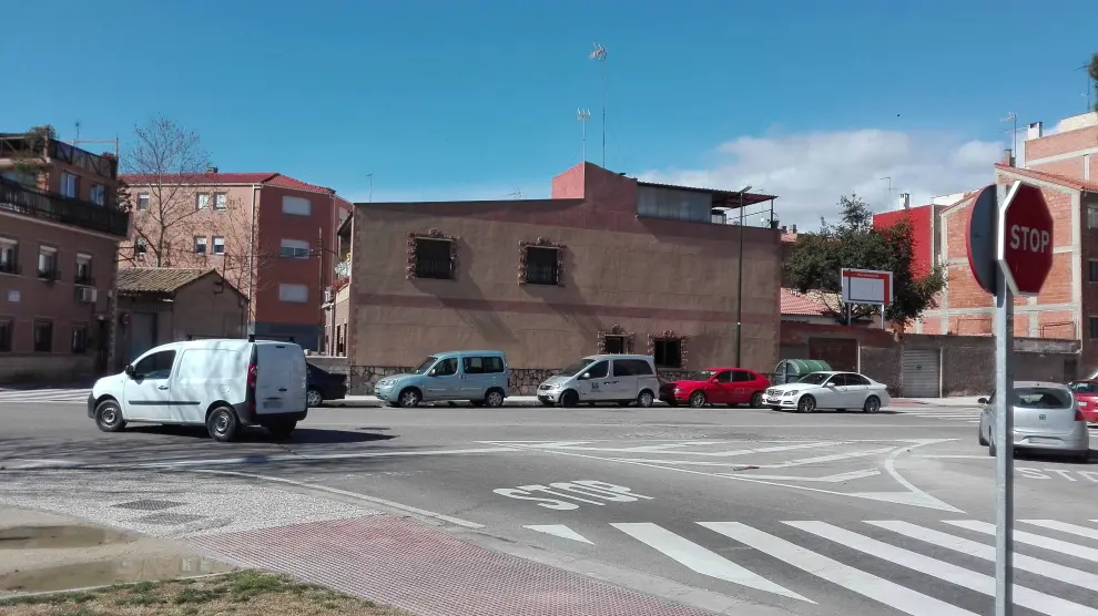 Entorno donde confluyen las calles Zafiro, Rocío y Alhama de Aragón