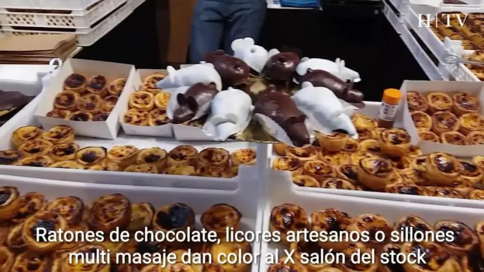 Ratones de chocolate o licores artesanos dan color al X salón del stock