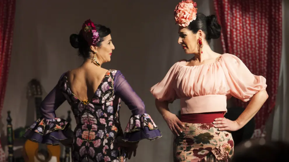 Las nuevas colecciones de moda flamenca y de inspiración taurina de Lola Raigón y Daniel Roquetas protagonizaron el desfile.