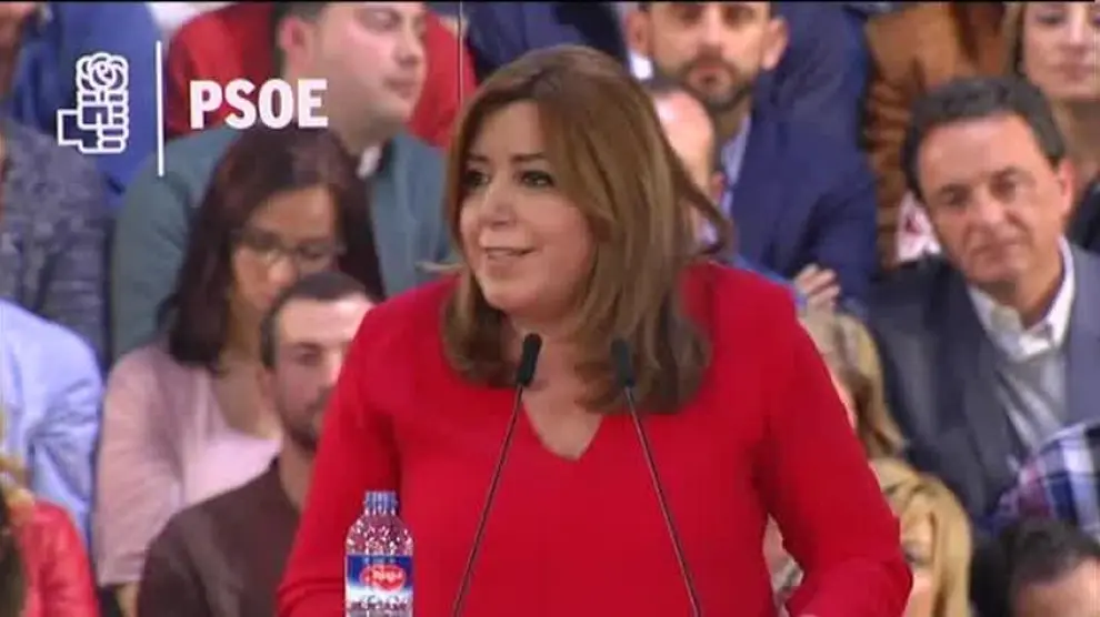 Susana Díaz presentará su candidatura para liderar el PSOE el 26 de marzo
