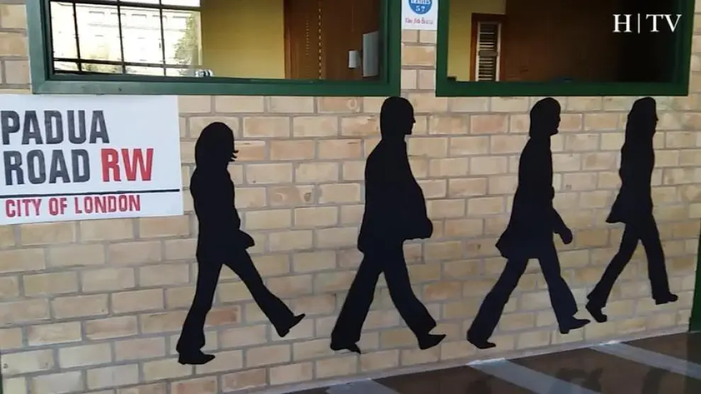 Los Beatles aterrizan en el colegio San Antonio de Padua
