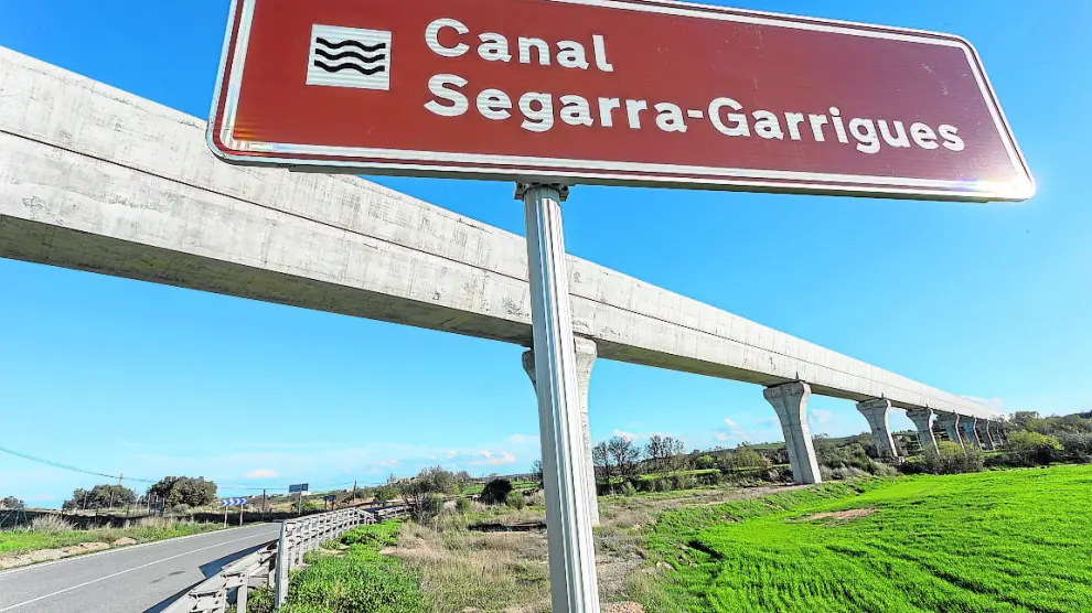 El canal Segarra-Garrigues se proyectó inicialmente para llevar agua del Segre a regadíos.