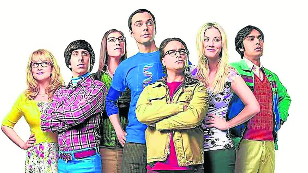 Los actores de la serie 'The big Bang Theory'
