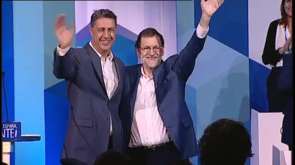 Rajoy: "El discurso del enfrentamiento,del victimismo no tiene ningún sentido"