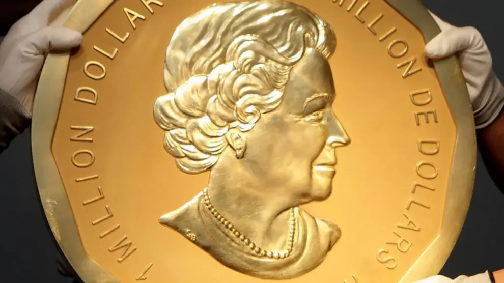 La moneda de oro más grande del mundo fue robada de un museo de Berlín.