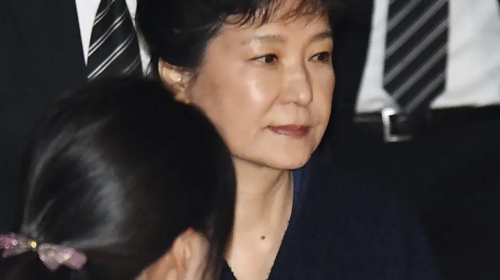 La expresidenta surcoreana Park Geun-hye.