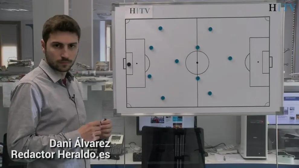 Análisis táctico del empate del Real Zaragoza en Almería