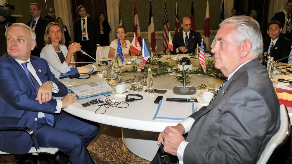 Los ministros de Exteriores del G7 se han reunido en Italia.