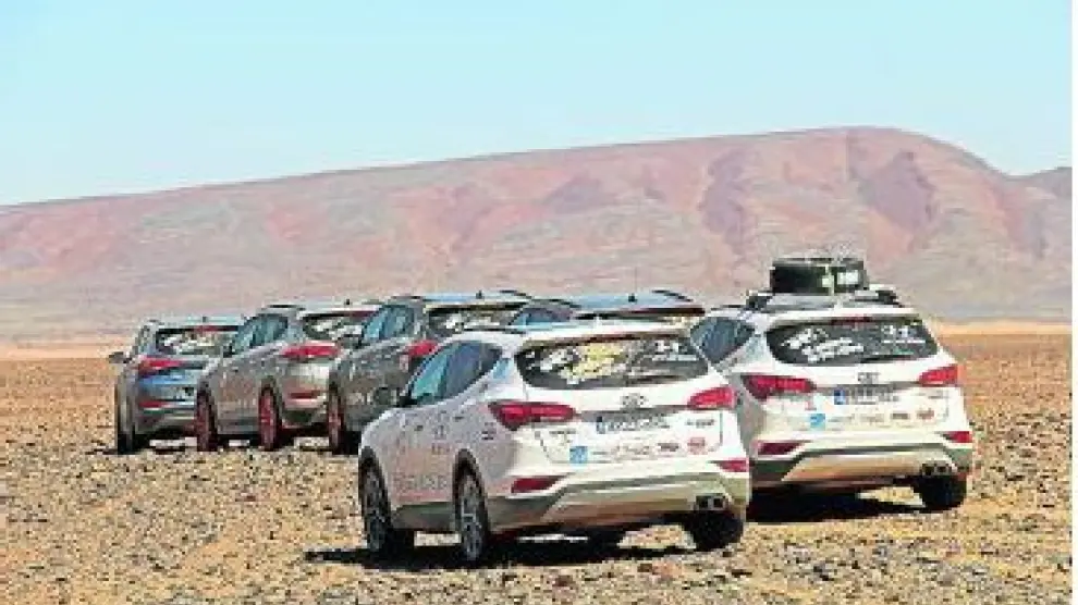 La gama SUV de Hyundai, en Marruecos.