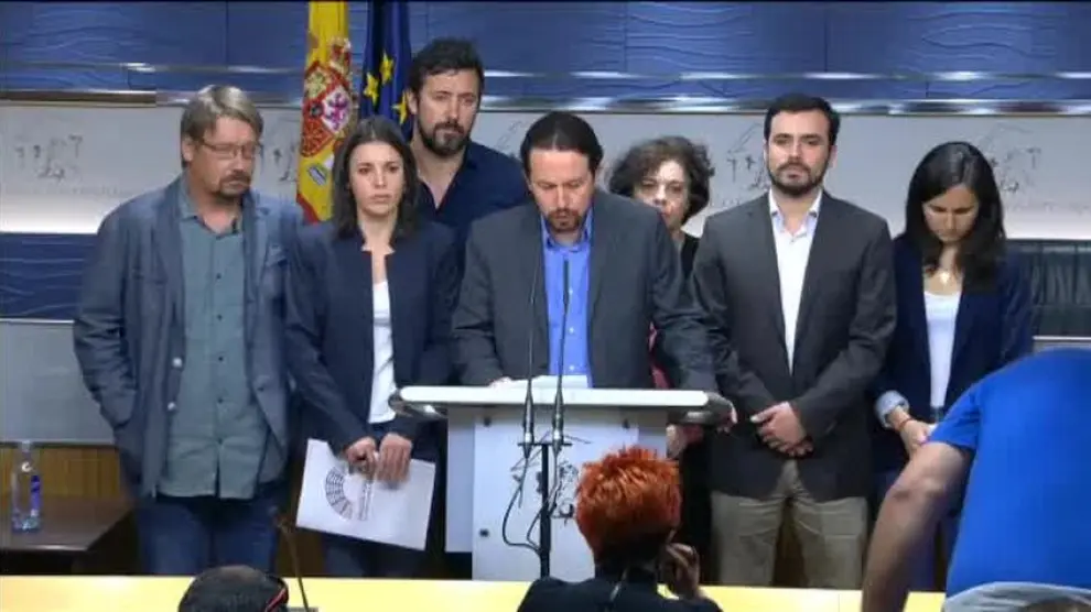 Unidos Podemos inicia conversaciones para presentar una moción de censura al Gobierno