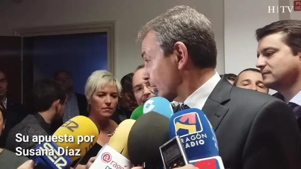 Zapatero: "Defiendo a Susana Díaz porque tiene cultura de partido"
