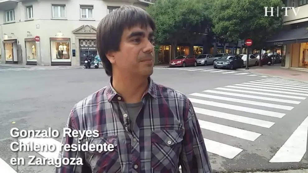 ¿Qué le llama la atención a un chileno residente en Aragón?