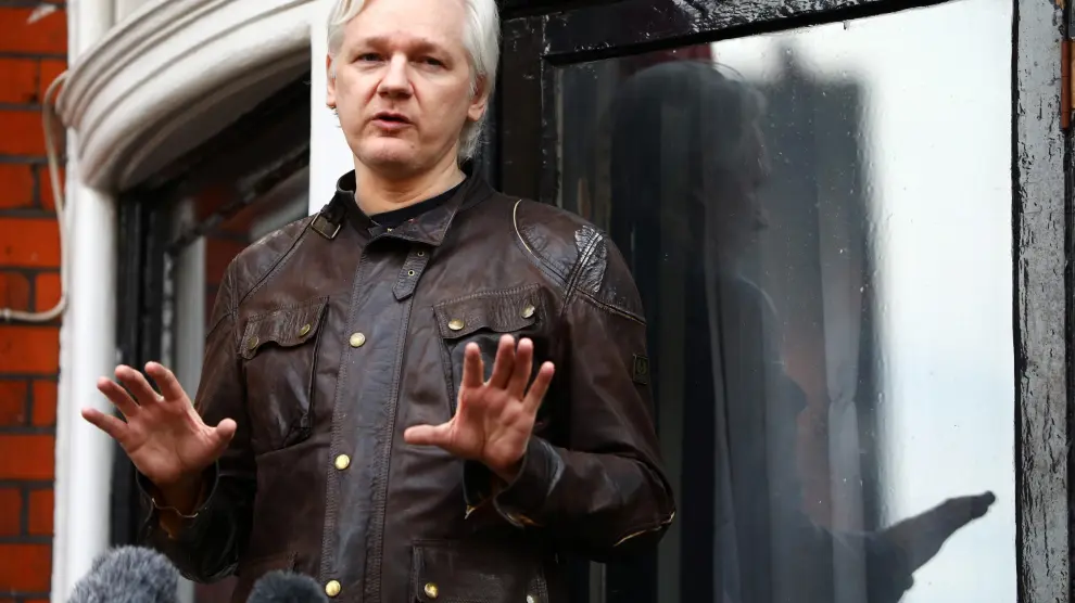 Assange en una imagen de archivo.