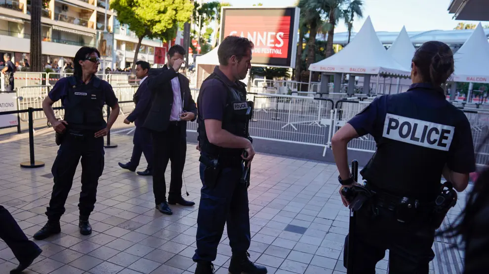 Una falsa alarma obligó este sábado a evacuar parte del Palacio donde se celebra el festival de cine de Cannes.