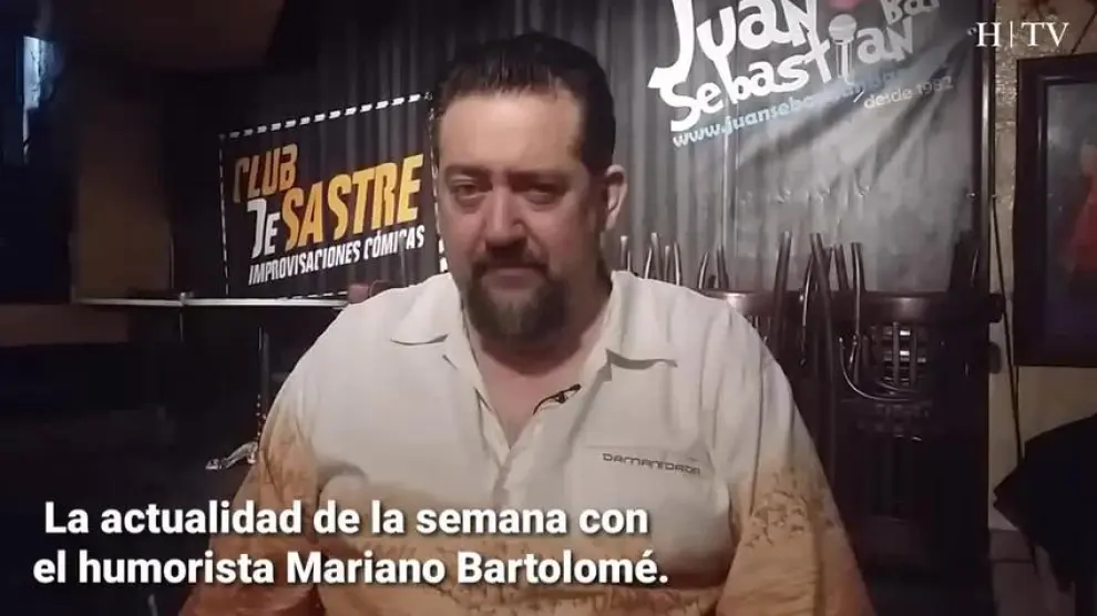 Mariano Bartolomé: "Los abuelos solo beben agua si lo dicen en el telediario"