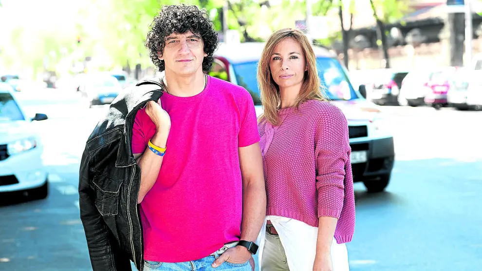 Jero García y Bárbara Tovar, la psicóloga de 'Hermano mayor'.