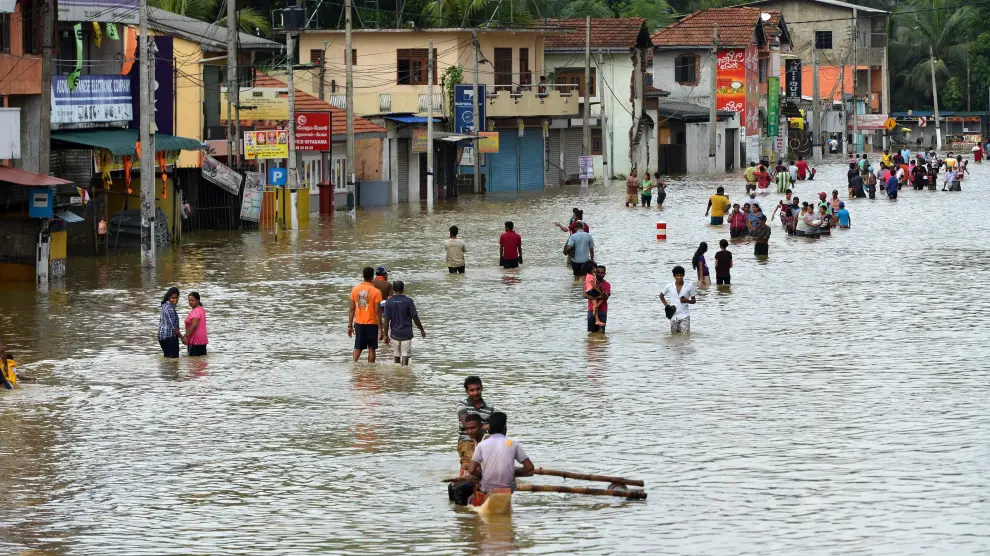 Las lluvias causan 146 muertos y 112 desaparecidos en Sri Lanka
