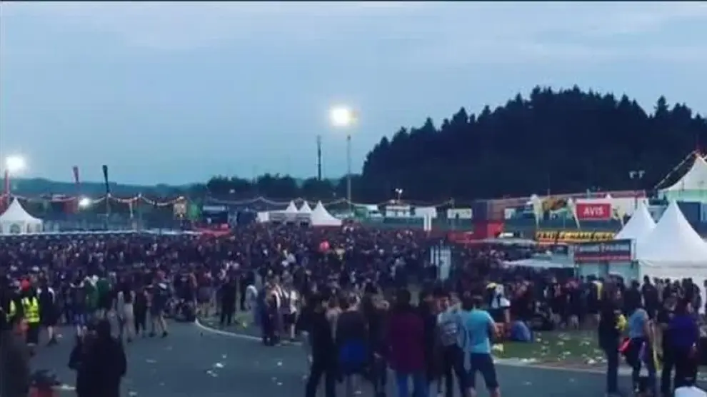 Desalojan el festival alemán Rock am Ring por una alerta terrorista