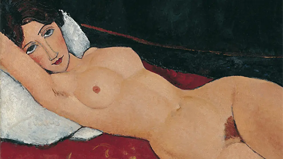 'Desnudo recostado', el cuadro de Modigliani censurado por Facebook.