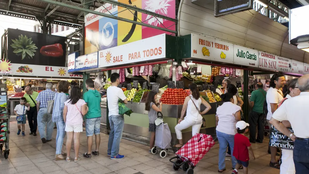 El Mercado Central tiene actualmente 130 puestos ocupados y casi 40 cerrados.