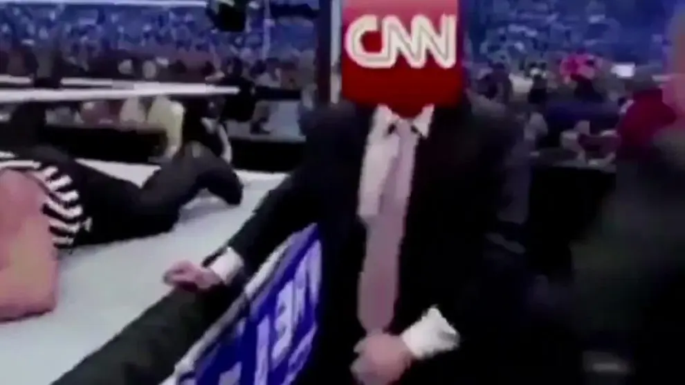 Trump golpea a la CNN en Twitter