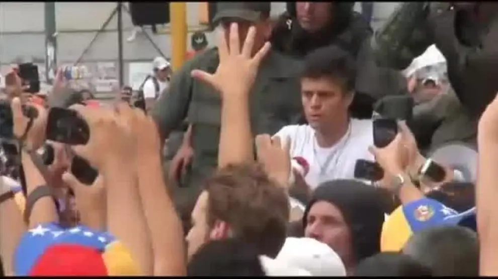 Leopoldo López, en arresto domiciliario